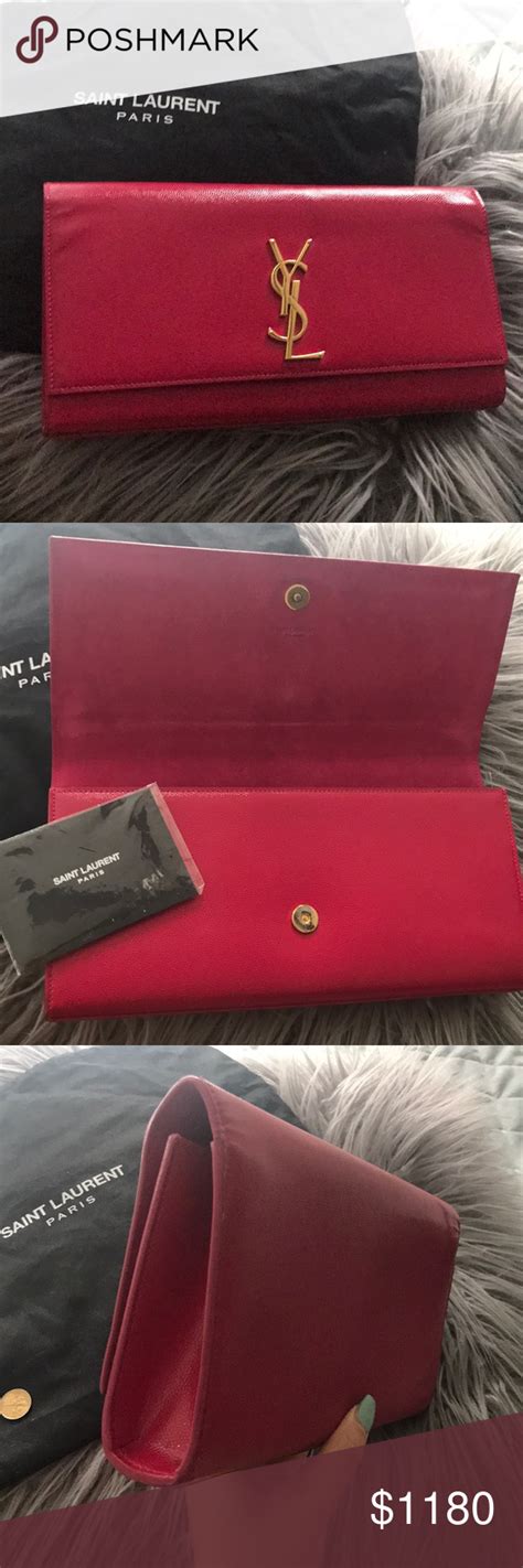 vintage yves saint laurent clutch|ysl evening clutch.